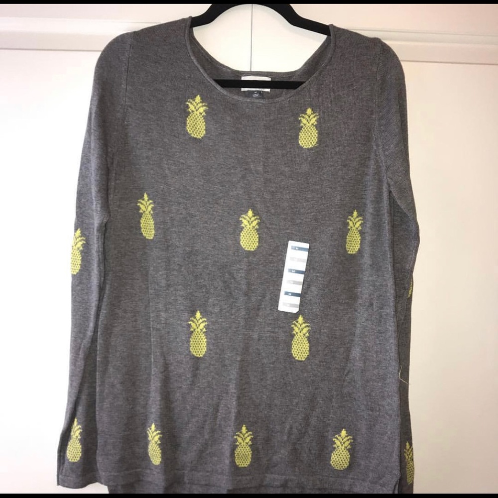 Old Navy Pineapple Sweater